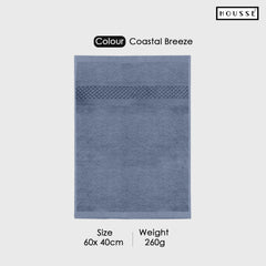 HOUSSE Nexora Cotton Towels | Quick Absorption & Faster Drying Towel | 600 GSM | Cotton Towel for Men/Women | Urban Comfort