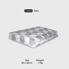 HOUSSE Ember Face & Hand Towel for Women & Men | Quick Dry | Ultra Absorbent |Perfect for Bathroom |Sports | Travel | Beach | Fitness | 360 GSM