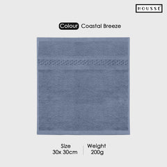 HOUSSE Nexora Cotton Towels | Quick Absorption & Faster Drying Towel | 600 GSM | Cotton Towel for Men/Women | Urban Comfort
