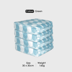 HOUSSE Ember Face & Hand Towel for Women & Men | Quick Dry | Ultra Absorbent |Perfect for Bathroom |Sports | Travel | Beach | Fitness | 360 GSM