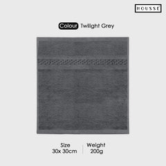 HOUSSE Nexora Cotton Towels | Quick Absorption & Faster Drying Towel | 600 GSM | Cotton Towel for Men/Women | Urban Comfort