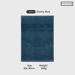 HOUSSE Nexora Cotton Towels | Quick Absorption & Faster Drying Towel | 600 GSM | Cotton Towel for Men/Women | Urban Comfort