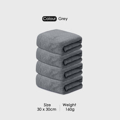 HOUSSE Microfiber Nova Face Towels for Women & Men | Ultra Soft | Super Absorbent Towels for Gym, Yoga, Beach Daiily USe |