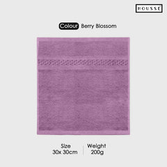 HOUSSE Nexora Cotton Towels | Quick Absorption & Faster Drying Towel | 600 GSM | Cotton Towel for Men/Women | Urban Comfort