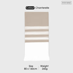 HOUSSE Bold Stripe 100% Bamboo Extra Large Bath Towel | Ultra Soft, Absorbent, Light Weight, & Quick Dry Towel for Bath, Travel, Gym, Beach, Pool, and Yoga | 80 X 160 cms