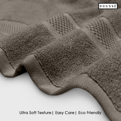 HOUSSE Nexora Cotton Towels | Quick Absorption & Faster Drying Towel | 600 GSM | Cotton Towel for Men/Women | Urban Comfort