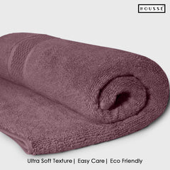 HOUSSE Nexora Cotton Towels | Quick Absorption & Faster Drying Towel | 600 GSM | Cotton Towel for Men/Women | Urban Comfort
