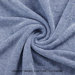HOUSSE Essentia Bamboo & Cotton Towel Combo Set, 550 GSM – Ultra-Soft, Highly Absorbent & Quick-Drying – Eco-Friendly Luxury Bath, Hand & Face Towels