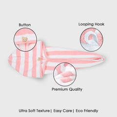 HOUSSE Blaze Microfiber Head Towel, Ultra Soft, Absorbent & Hair Wrap -300GSM