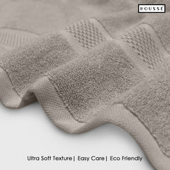 HOUSSE Nexora Cotton Towels | Quick Absorption & Faster Drying Towel | 600 GSM | Cotton Towel for Men/Women | Urban Comfort