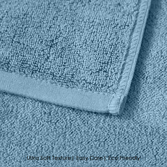 HOUSSE Haven Luxury Bamboo Zero-Twist Hand and Bath Towels – 600 GSM, Ultra-Soft, Eco-Friendly & Highly Absorbent – Organic Bamboo Hotel & Spa Hand Towel Set