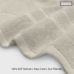 HOUSSE Nexora Cotton Towels | Quick Absorption & Faster Drying Towel | 600 GSM | Cotton Towel for Men/Women | Urban Comfort