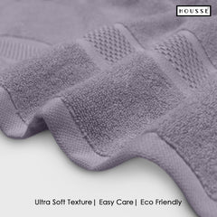 HOUSSE Nexora Cotton Towels | Quick Absorption & Faster Drying Towel | 600 GSM | Cotton Towel for Men/Women | Urban Comfort