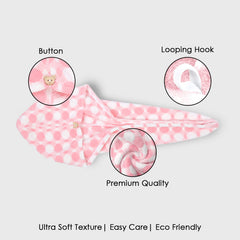 HOUSSE Ember Microfiber Head Towel, Ultra Soft, Absorbent & Hair Wrap