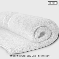 HOUSSE Nexora Cotton Towels | Quick Absorption & Faster Drying Towel | 600 GSM | Cotton Towel for Men/Women | Urban Comfort