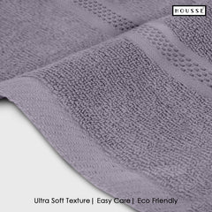 HOUSSE Nexora Cotton Towels | Quick Absorption & Faster Drying Towel | 600 GSM | Cotton Towel for Men/Women | Urban Comfort
