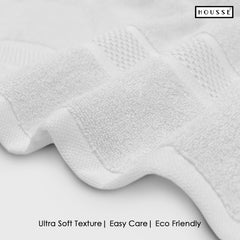 HOUSSE Nexora Cotton Towels | Quick Absorption & Faster Drying Towel | 600 GSM | Cotton Towel for Men/Women | Urban Comfort