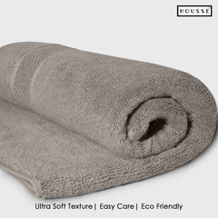 HOUSSE Nexora Cotton Towels | Quick Absorption & Faster Drying Towel | 600 GSM | Cotton Towel for Men/Women | Urban Comfort