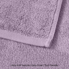 HOUSSE Haven Luxury Bamboo Zero-Twist Hand and Bath Towels – 600 GSM, Ultra-Soft, Eco-Friendly & Highly Absorbent – Organic Bamboo Hotel & Spa Hand Towel Set