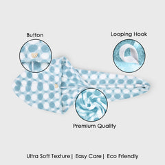 HOUSSE Ember Microfiber Head Towel, Ultra Soft, Absorbent & Hair Wrap