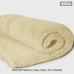 HOUSSE Nexora Cotton Towels | Quick Absorption & Faster Drying Towel | 600 GSM | Cotton Towel for Men/Women | Urban Comfort