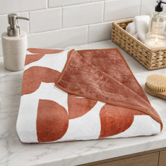 Dual Tone 480 GSM Reversible Microfiber Towel Set