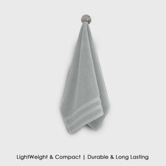 HOUSSE Haven Luxury Bamboo Zero-Twist Hand and Bath Towels – 600 GSM, Ultra-Soft, Eco-Friendly & Highly Absorbent – Organic Bamboo Hotel & Spa Hand Towel Set