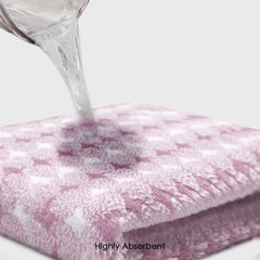 HOUSSE Microfiber Eden Hand Towels Ideal for Women & Men |Soft Touch |Lint Free | Fast Dry Towels| Travel-Friendly | Best Use for Gym, Yoga, Spa, Pool, Hotels, Beach 360 GSM (Combo, 40x60)