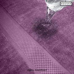 HOUSSE Nexora Cotton Towels | Quick Absorption & Faster Drying Towel | 600 GSM | Cotton Towel for Men/Women | Urban Comfort