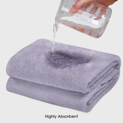HOUSSE Premium Microfiber Bath Towel - Extra Large 75x150cm Quick Dry Towels for Women Men & Kids | Super Soft Plush 450 GSM | Ultra Absorbent for Home Swimming Sports & Travel