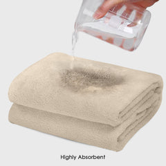 HOUSSE Premium Microfiber Bath Towel - Extra Large 60x120cm Quick Dry Towels for Men, Women & Kids | Super Soft Plush 550 GSM | Ultra Absorbent for Home Swimming Sports Travel