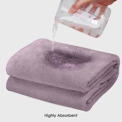 HOUSSE Premium Microfiber Bath Towel - Extra Large 60x120cm Quick Dry Towels for Men, Women & Kids | Super Soft Plush 550 GSM | Ultra Absorbent for Home Swimming Sports Travel