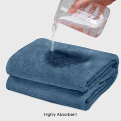 HOUSSE Premium Microfiber Bath Towel - Extra Large 75x150cm Quick Dry Towels for Women Men & Kids | Super Soft Plush 450 GSM | Ultra Absorbent for Home Swimming Sports & Travel
