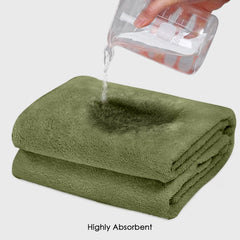 HOUSSE Premium Microfiber Bath Towel - Extra Large 75x150cm Quick Dry Towels for Women Men & Kids | Super Soft Plush 450 GSM | Ultra Absorbent for Home Swimming Sports & Travel