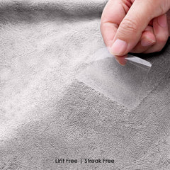 HOUSSE Microfibre Head Towels | 450 GSM High Absorbent Hair Wrap with Adjustable Buttons for Girls | Super Soft & Quick Dry Wrap Towel for Hairs | Set of 2 |