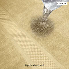 HOUSSE Nexora Cotton Towels | Quick Absorption & Faster Drying Towel | 600 GSM | Cotton Towel for Men/Women | Urban Comfort