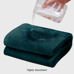 HOUSSE Premium Microfiber Bath Towel - Extra Large 60x120cm Quick Dry Towels for Men, Women & Kids | Super Soft Plush 550 GSM | Ultra Absorbent for Home Swimming Sports Travel
