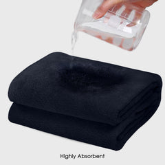 HOUSSE Premium Microfiber Bath Towel - Extra Large 60x120cm Quick Dry Towels for Men, Women & Kids | Super Soft Plush 550 GSM | Ultra Absorbent for Home Swimming Sports Travel