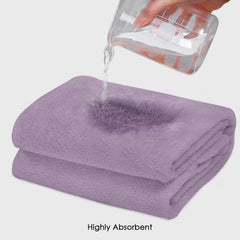 HOUSSE Premium Microfiber Bath Towel - Extra Large 75x150cm Quick Dry Towels for Women Men & Kids | Super Soft Plush 450 GSM | Ultra Absorbent for Home Swimming Sports & Travel