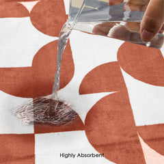 Dual Tone 480 GSM Reversible Microfiber Towel Set