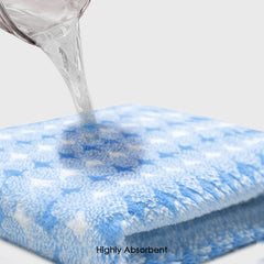 HOUSSE Microfiber Eden Hand Towels Ideal for Women & Men |Soft Touch |Lint Free | Fast Dry Towels| Travel-Friendly | Best Use for Gym, Yoga, Spa, Pool, Hotels, Beach 360 GSM (Combo, 40x60)