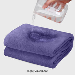 HOUSSE Premium Microfiber Bath Towel - Extra Large 60x120cm Quick Dry Towels for Men, Women & Kids | Super Soft Plush 550 GSM | Ultra Absorbent for Home Swimming Sports Travel