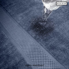 HOUSSE Nexora Cotton Towels | Quick Absorption & Faster Drying Towel | 600 GSM | Cotton Towel for Men/Women | Urban Comfort
