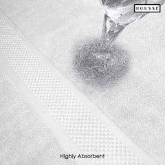 HOUSSE Nexora Cotton Towels | Quick Absorption & Faster Drying Towel | 600 GSM | Cotton Towel for Men/Women | Urban Comfort