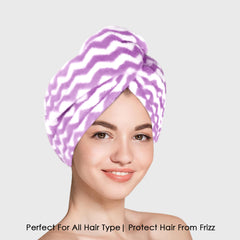 Twix Microfiber Head Wrap Towel – Ultra Soft, Quick Dry & Highly Absorbent
