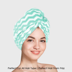 Twix Microfiber Head Wrap Towel – Ultra Soft, Quick Dry & Highly Absorbent