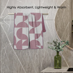 Dual Tone 480 GSM Reversible Microfiber Towel Set