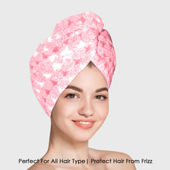 HOUSSE Eden Microfiber Head Towel, Ultra Soft, Absorbent & Hair Wrap
