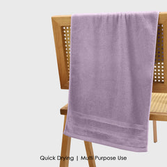 HOUSSE Haven Luxury Bamboo Zero-Twist Hand and Bath Towels – 600 GSM, Ultra-Soft, Eco-Friendly & Highly Absorbent – Organic Bamboo Hotel & Spa Hand Towel Set
