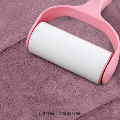 HOUSSE Premium Microfiber Bath Towel - Extra Large 75x150cm Quick Dry Towels for Women Men & Kids | Super Soft Plush 450 GSM | Ultra Absorbent for Home Swimming Sports & Travel